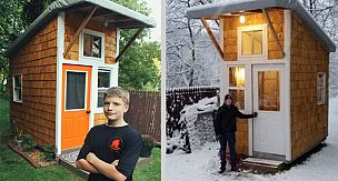 13-Year-Old Built An Amazing Tiny House For $1,500