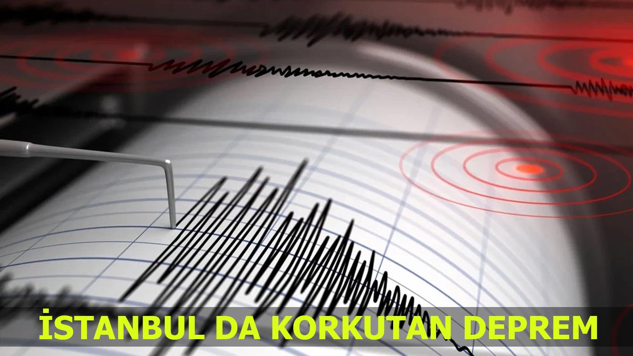 İstanbul’da 5 büyüklüğünde deprem korkuttu: Tekirdağ açıkları sallandı