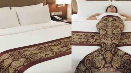 Why Hotels Place a Fabric Strip Across the Bed: The Hidden Purpose of the Bed Runner